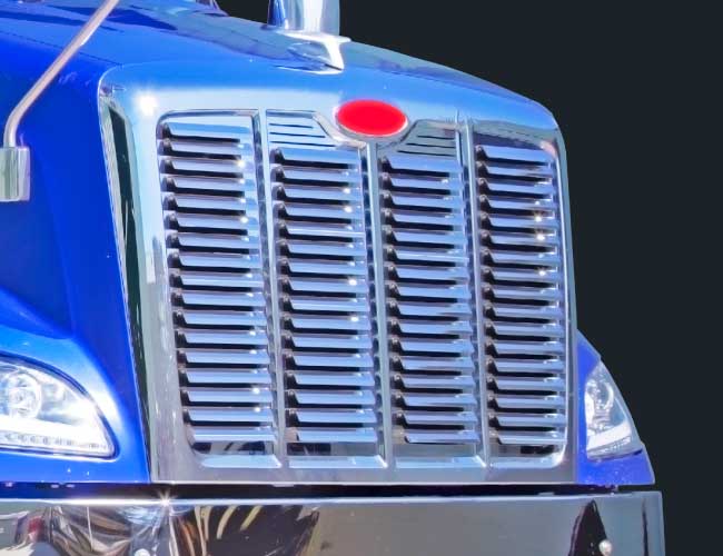 1 PC. HOOD GRILL W/66 LOUVERS