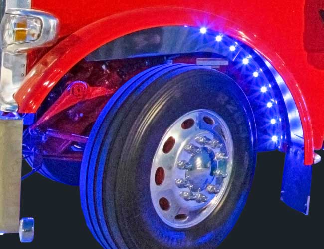 1 PR. UNDER HOOD LIGHT PANEL W/18-3/4" LIGHT HOLES