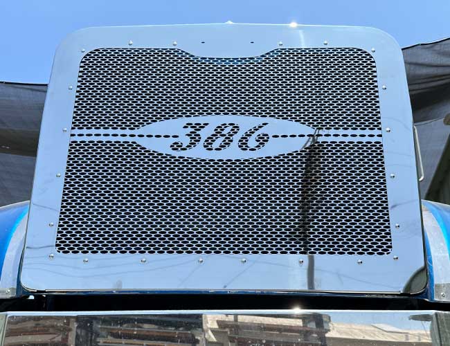1 PC. GRILL SURROUND & MESH W/386 CUT OUT KIT
