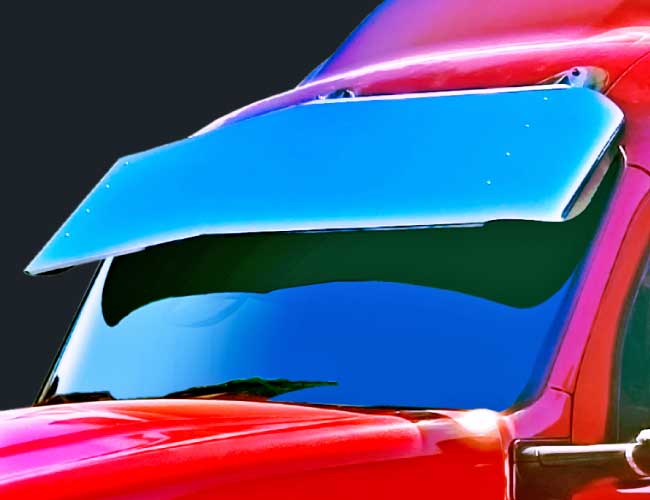 1 PC. 18" DROP VISOR W/10-3/4" LIGHT HOLES