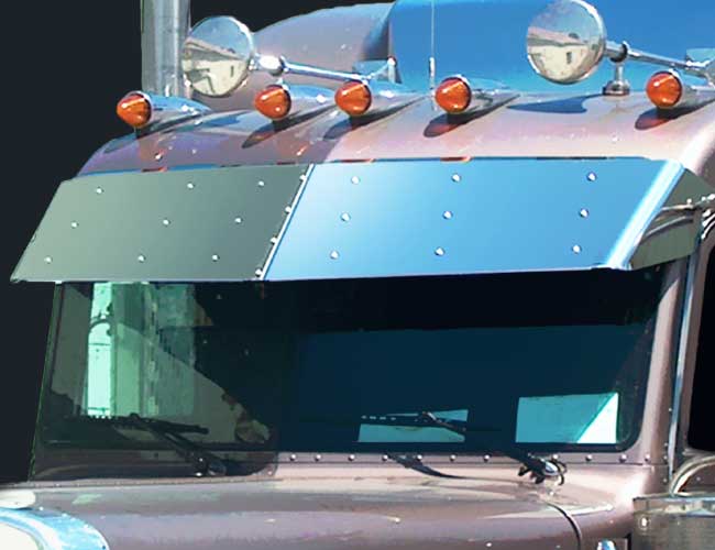 2 PC. 14-1/2" DROP VISOR