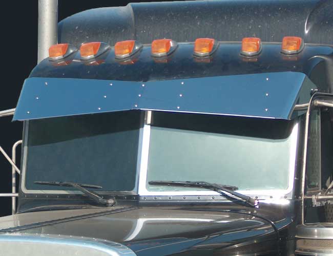 2 PC. 14"X9" BOWTIE VISOR