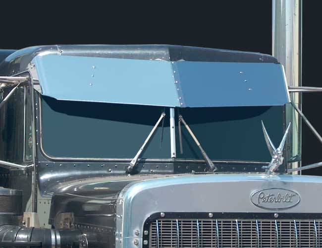 2 PC. 13"X15" V-STYLE VISOR
