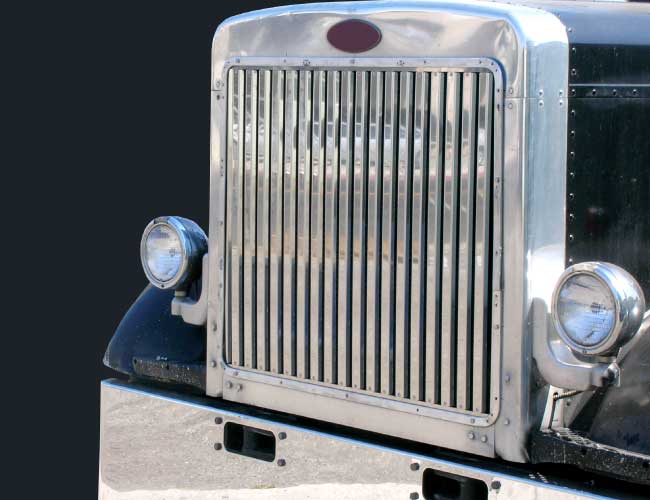 1 PC. HOOD GRILL W/17 VERTICAL BARS
