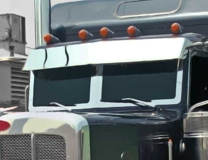 3 PC. 2" WIDE WINDSHIELD TRIM