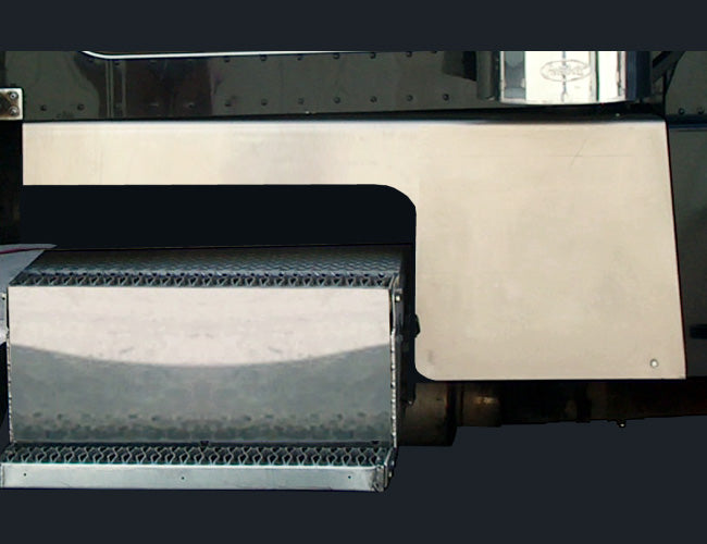 1 PR. 5" CAB PANEL W/INTEGRATED HOOD EXT.