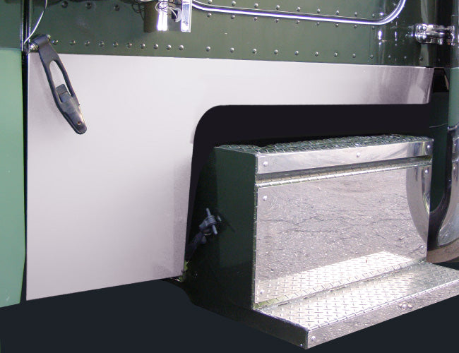 1 PR. 4" CAB PANEL W/INTEGRATED HOOD EXT.