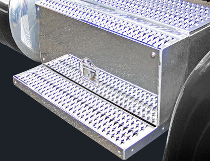 4 PCS. BATTERY & TOOL BOX TRIM SET W/TOP BENDS