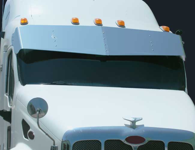2 PC. 18"X20" V-STYLE VISOR