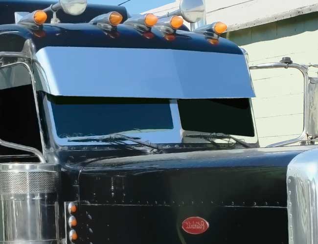 1 PC. 12-1/2" SLAMMED BLIND MOUNT DROP VISOR