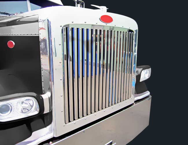 1 PC. HOOD GRILL W/19 VERTICAL BARS