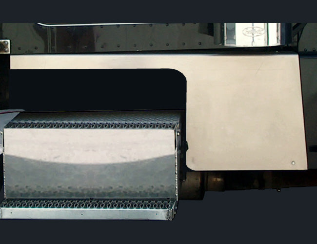 1 PR. 3" CAB PANEL W/INTEGRATED HOOD EXT.