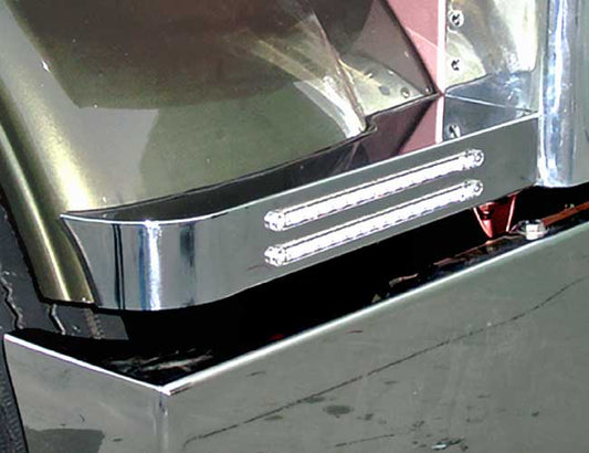 1 PR. FRONT BLINKER BAR W/2-12" LIGHT BAR HOLES