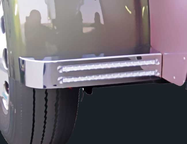 1 PR. REAR BLINKER BAR W/2-12" LIGHT BAR HOLES