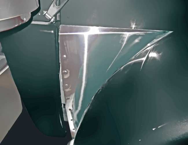 1 PR. LOWER HOOD EXT. (INCLUDES MOUNTING BOLTS) - 388 SHORT HOOD