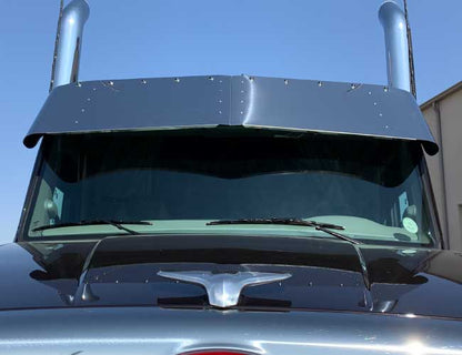 2 PC. 18" DROP VISOR W/10-3/4" LIGHT HOLES