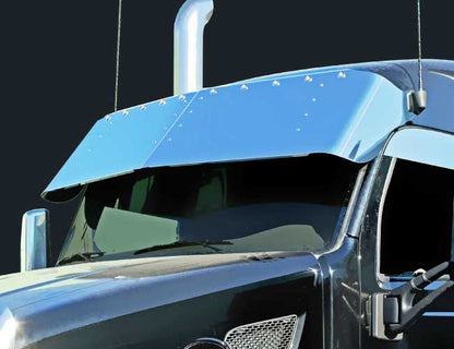 2 PC. 18" DROP VISOR W/10-3/4" LIGHT HOLES