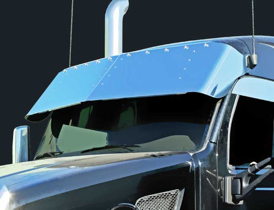 2 PC. 18" DROP VISOR W/10-3/4" LIGHT HOLES