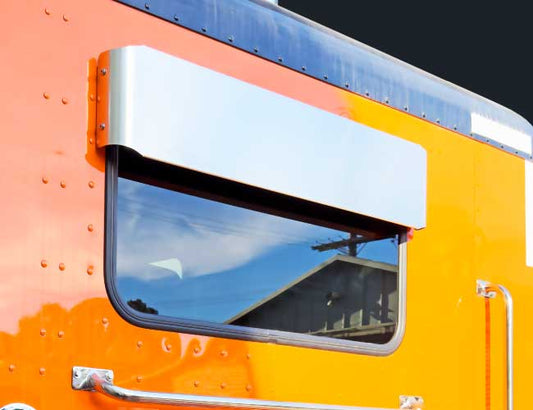 1 PC. 8" WINDOW SLAMMED DROP VISOR