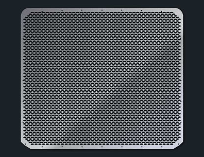 589 14 GAUGE OVAL PUNCH GRILL MESH INSERT