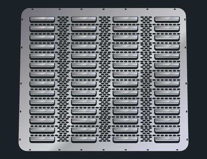 379 PUNCHED LOUVER & GRILL MESH INSERT