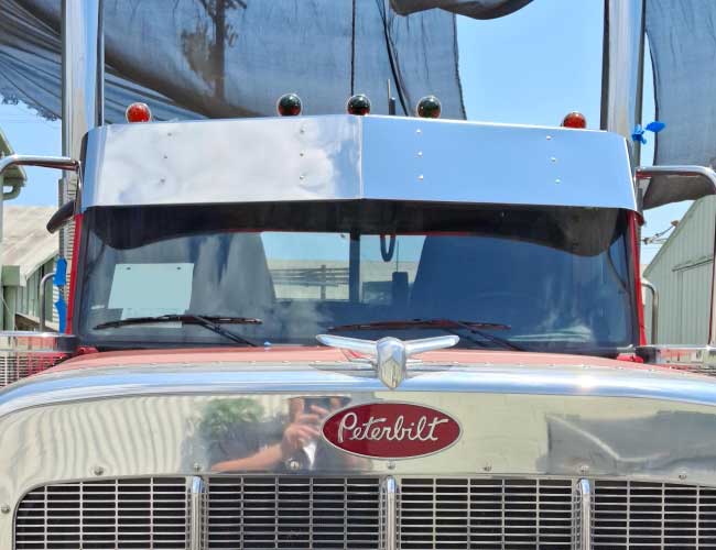 2 PC. 14" DROP VISOR - DAY CAB