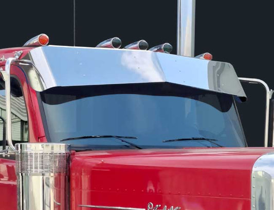 2 PC. 14"X11" BOWTIE VISOR - DAY CAB