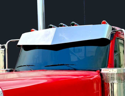 2 PC. 12"X15" V-STYLE VISOR - DAY CAB