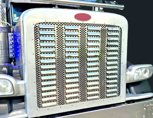 389 PUNCHED LOUVER & GRILL MESH INSERT