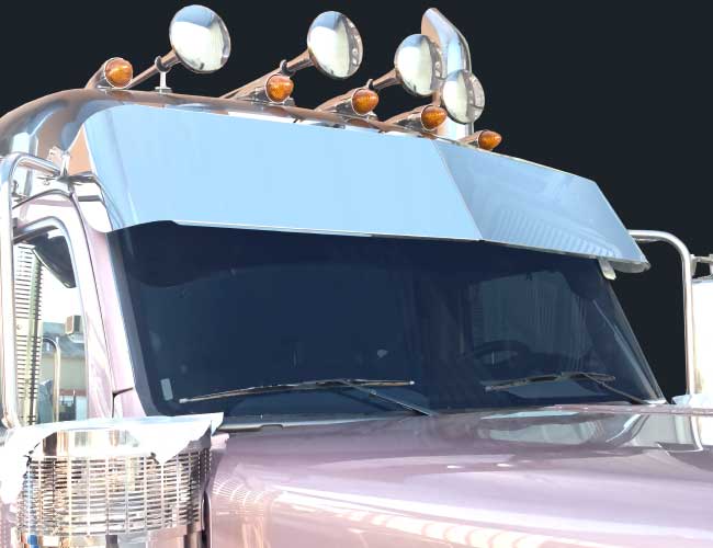 2 PC. 15" DROP VISOR - MID & HIGH ROOF