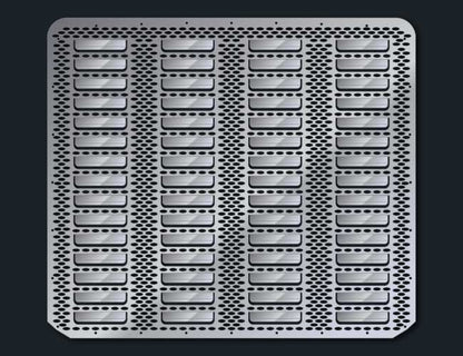 589 PUNCHED LOUVER & GRILL MESH INSERT