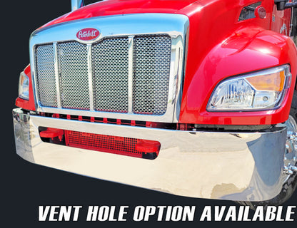 1 PC. 537 & 548 - 18" BLIND MOUNT SET BACK AXLE BUMPER W/TOW HOLES & VENT GRILL