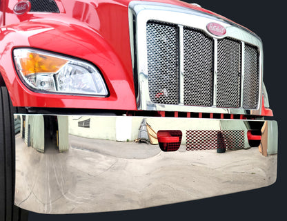1 PC. 537 & 548 - 18" BLIND MOUNT SET BACK AXLE BUMPER W/TOW HOLES & VENT GRILL