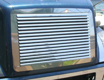 1 PC. HOOD GRILL W/16 LOUVERS
