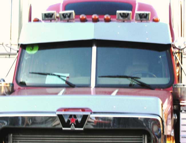 2 PC. 14"X8" BOWTIE VISOR
