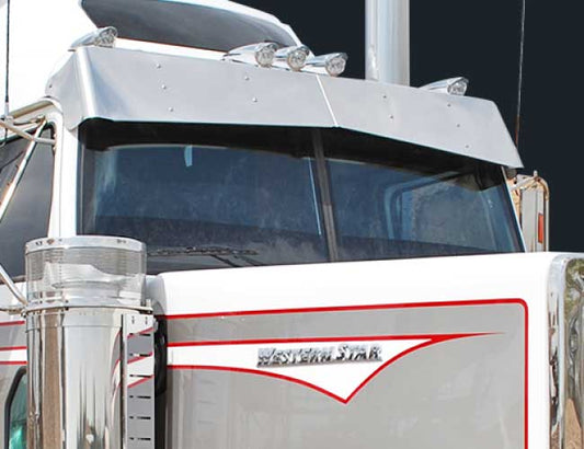 2 PC. 14"X8" BOWTIE VISOR