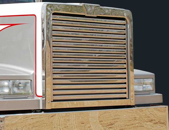 1 PC. HOOD GRILL W/16 HORIZONTAL BARS